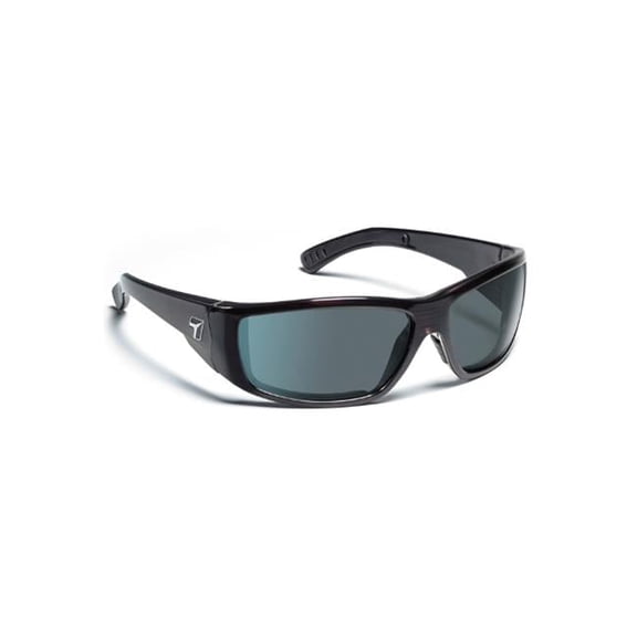 Maestro Wind Blocking Padded Foam Photochromic Sunglasses for Outdoors, 100% UVA + UVB Protection, Mahogany Frame/Clear to Gray Lens