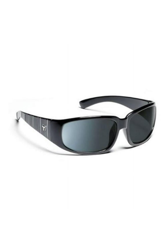 800553 Duke Sharp View Polarized Gray Dark Sunglasses, Large & Extra Large