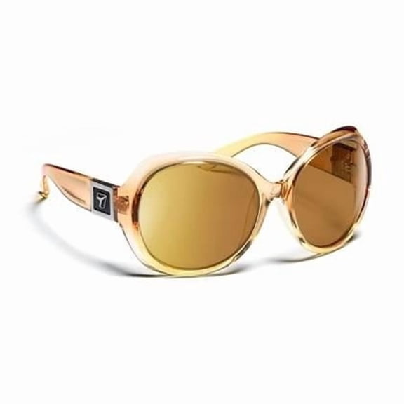 7eye 825717 Lily Photochromic Day Night Eclypse Sunglasses- Honey - Medium & Extra Large