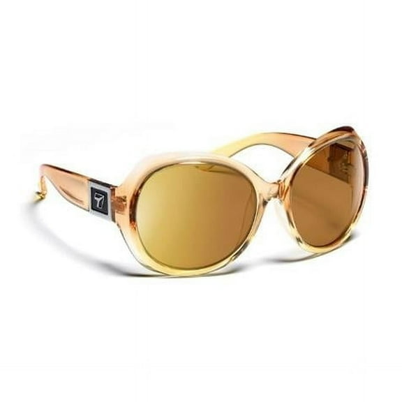 7eye 825744 Lily Sharp View Copper Sunglasses- Honey - Medium & Extra Large
