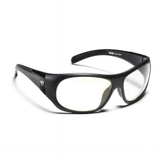 7eye 870140 Clay Sharp View Clear Panoptx Sunglasses, Small & Extra Large