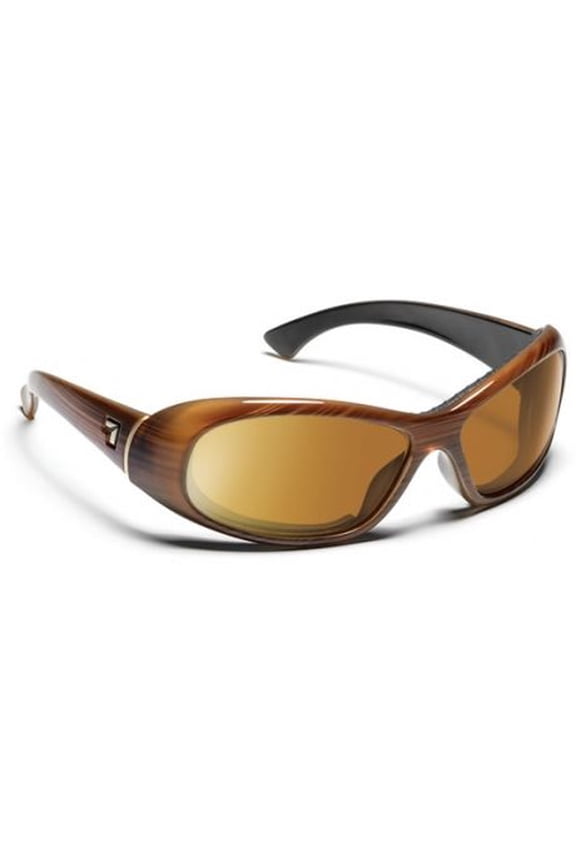 Zephyr Sharp View Polarized Gray Sunglasses- Sandalwood - Small & Large