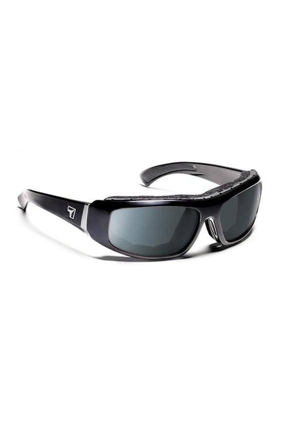 by Panoptx Bali Glossy Black Frame with Sharp View Polarized Gray Sunglass