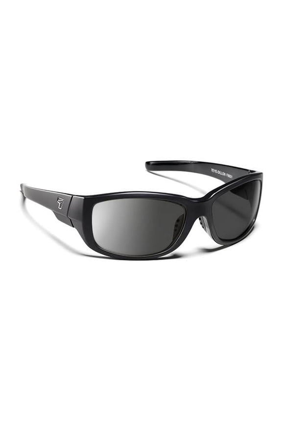 by Panoptx Dillon Matte Black Frame with Sharp View Gray Sunglass