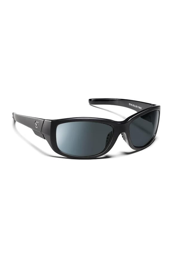 by Panoptx Dillon Matte Black Frame with Sharp View Polarized Gray Sunglass