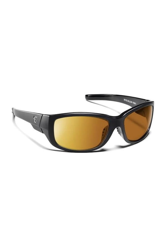 by Panoptx Dillon Matte Black Frame with SharpView Polarized Copper Sunglass