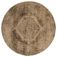 thumbnail image 1 of 7ft. 10in. Marrakesh Sultana Light Brown Round Rug, 1 of 1