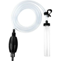 7ft Aquarium Gravel Vacuum Cleaner, Fish Tank Water Changer, Hand Pump Siphon