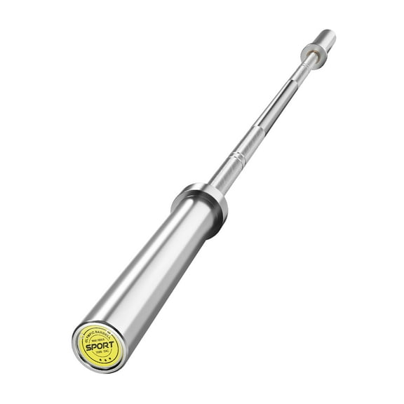 7ft Barbell, 45lb 2" Weight Bar for Deadlift, Weightlifting, Bar, 1000 Lb High-Capacity, Hard Chrome, Knurled Grip, Strength Training Bench Press Squat Presses, Rows, Curls