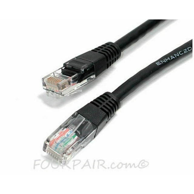 7ft CAT5e Network LAN Router Patch Cable Cord Wire 350 MHz