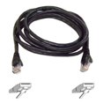thumbnail image 1 of 7ft CAT6 Ethernet Patch Cable Snagless RJ45 M/M Black - patch cable - 7 ft - black - B2B, 1 of 3