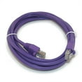 thumbnail image 1 of 7ft Cat5E Ethernet RJ45 Patch Cable, Stranded, Snagless Booted, PURPLE, 1 of 2