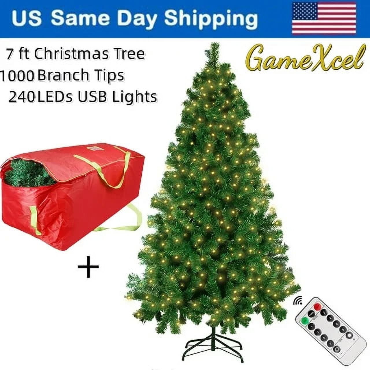 https://i5.walmartimages.com/seo/7ft-Christmas-Tree-Artificial-Christmas-Trees-with-100ft-USB-Lights-Xmas-Tree-Bag-1000-Branch-Tips-for-Indoor-Holiday-Decorations_24e1f3f7-4ff6-4596-a368-61dbaa187fd6.ce89debd672d69e3d14a4bcc2abe6e4e.jpeg