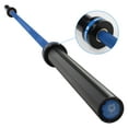thumbnail image 1 of 7ft Olympic Barbell Bar 45LB(22kg) Barbell,800LBS Capacity Bench Press Bar for 2 Inch Weight Plates,Olympic Weight Bar for Home Gym,Mens Womens barbell,Blue, 1 of 8