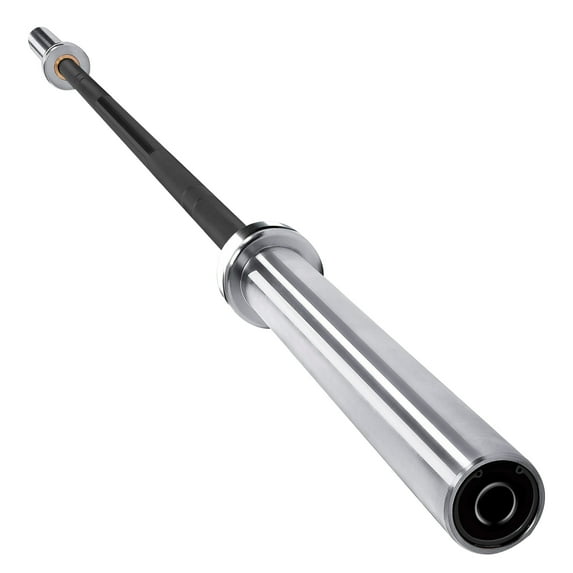 7ft Olympic Barbell Bar for Weightlifting, 2 Inch 45 lb Barbell for Squats, Deadlifts, Presses, Rows, Curls, Weight Bars for lifting,500LBS Capacity Available,Black