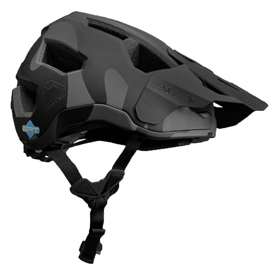 7iDP Project 21 Pro Trail Helmet , Matte Black Camo, M/L