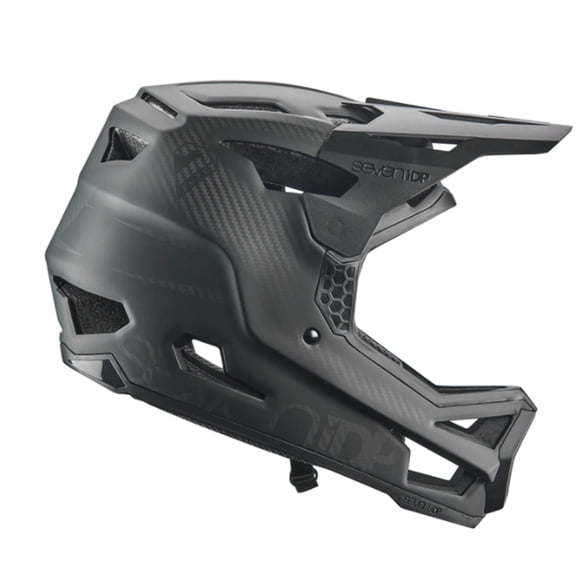 7iDP Project 23 Carbon Full Face Helmet, Black/Raw Carbon, S, 55 - 56cm