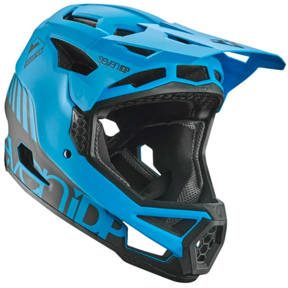 7iDP Project 23 Fiber Glass Full Face Helmet Blue/Black XL 61 - 62cm