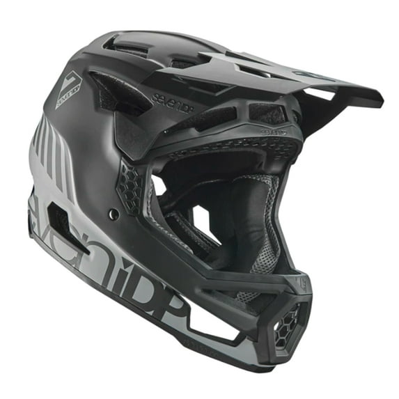 7iDP Project 23 Fiber Glass Full Face Helmet, Graphite/Black, XL, 61 - 62cm