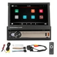 7in Car MP5 Player HD Retractable Screen 12 LED Backup Cameras Wireless
