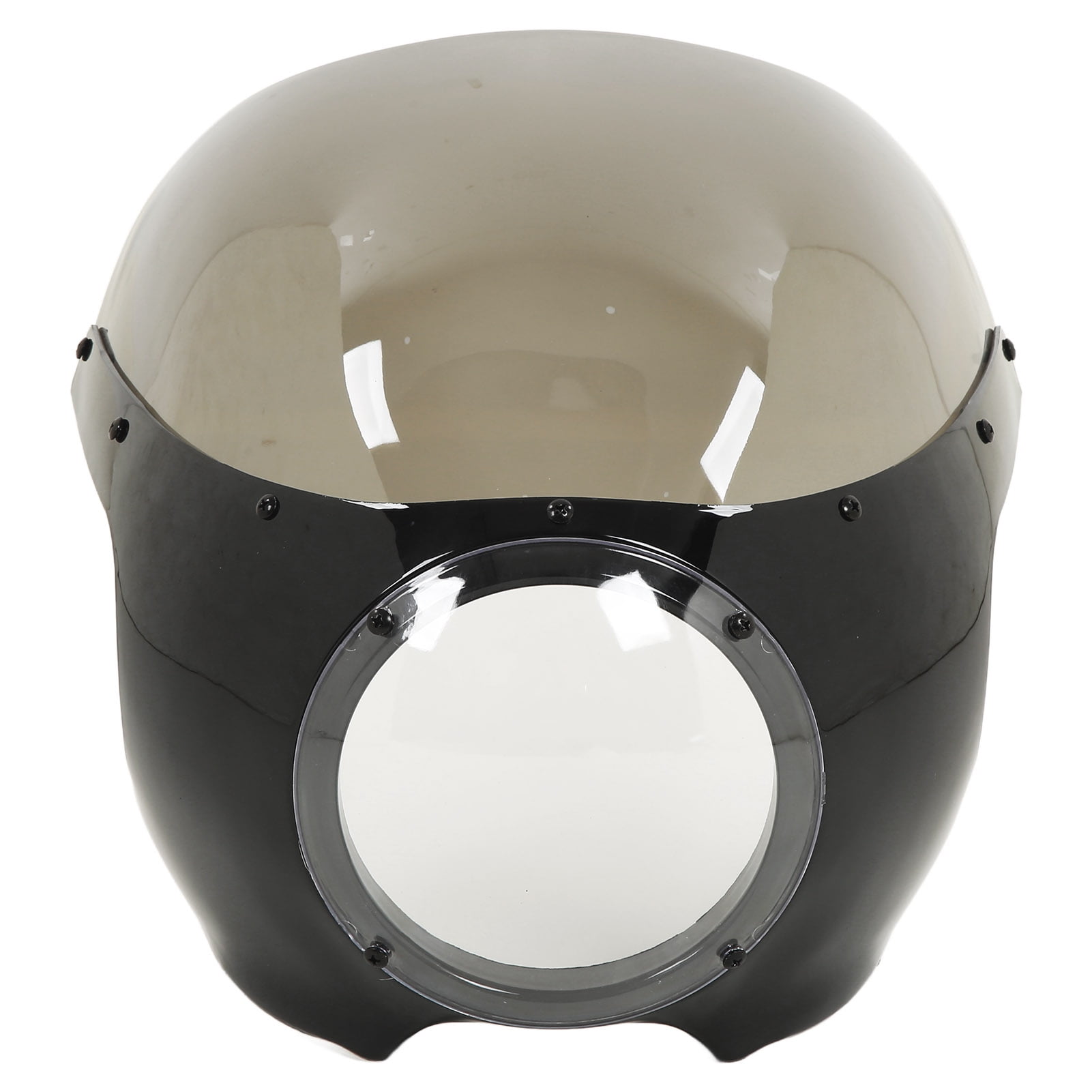 7in Headlight Fairing Screen, ABS Glass Windshield Cover, Motorcycle