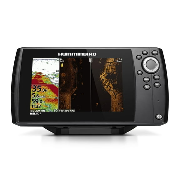 7in Humminbird G4 GPS CHIRP SI Helix Fishfinder