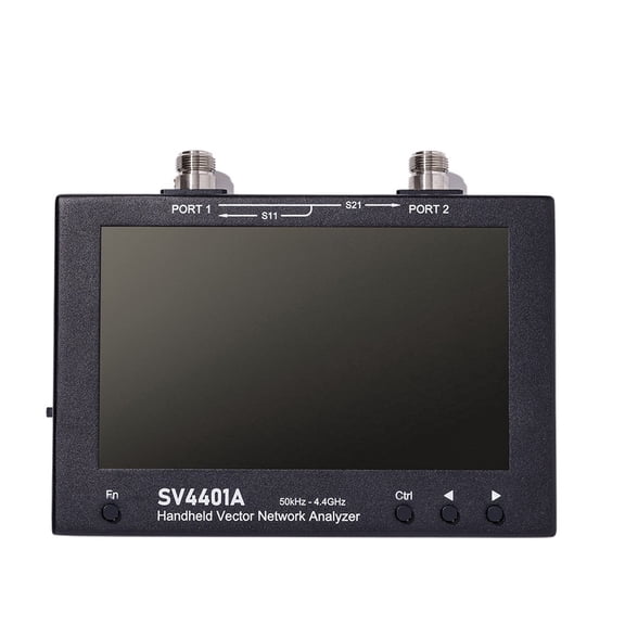 7inch 50KHz-4.4GHz SV4401A Touch LCD NanoVNA VNA Vector Network Antenna Analyzer UHF HF VHF SWR 100db Dynamic Upgrade Version ,Compact and Powerful