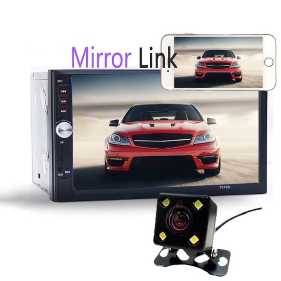 7inch Double DIn Car radio Stereo Touch Screen Bluetooth AUX USB FM
