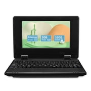 7inch Portable Small Laptop, Android 12 Quad Core with 2GB RAM 32GB ROM Mini Laptop Notebook for Kids,Ideal Gift for Children s Learning and Entertainment
