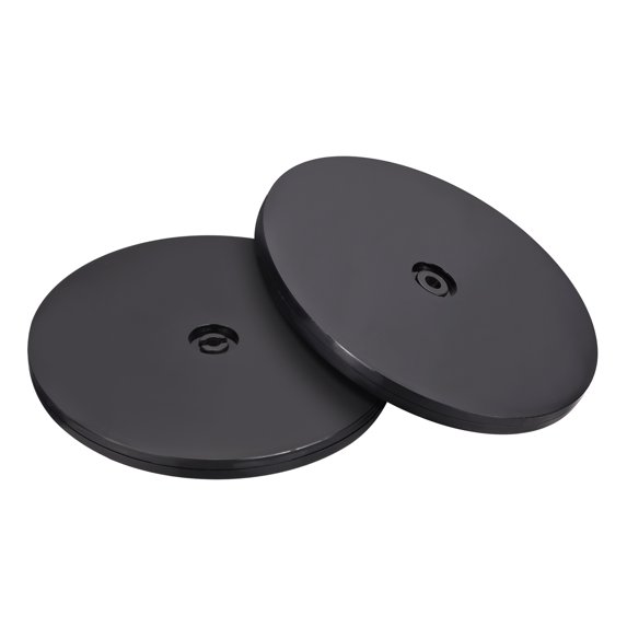 7inch Rotating Swivel Stand with Steel Ball Lazy Susan Base Turntable Black 2pack