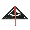 7inch Triangles Ruler, Triangles Ruler Rafter Square Protractor, High ...