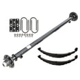 thumbnail image 1 of 7k TK Trailer Axle Kit - 7000 lb Idler 8 Lug - Dexter Compatible, 95" Hubface 80" Spring Center / 8x6.5 Bolt Pattern / 8x6.5 Bolt Pattern, 1 of 7