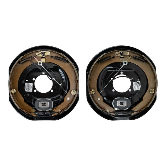 7k Trailer Axle Electric Brake Assembly - 7000 lb - 12" x 2" - Right/Left Pair - Dexter Compatible