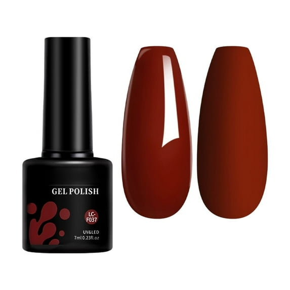 7ml Solid Color Nail Polish French Nail Art Regular Nail Polish Toxic Free Vegan Enrich with Castor Oil Fast Dry Classic Toe Fingernail Polish Manicure Salon DIY Design at Home Gift for Girls Woman