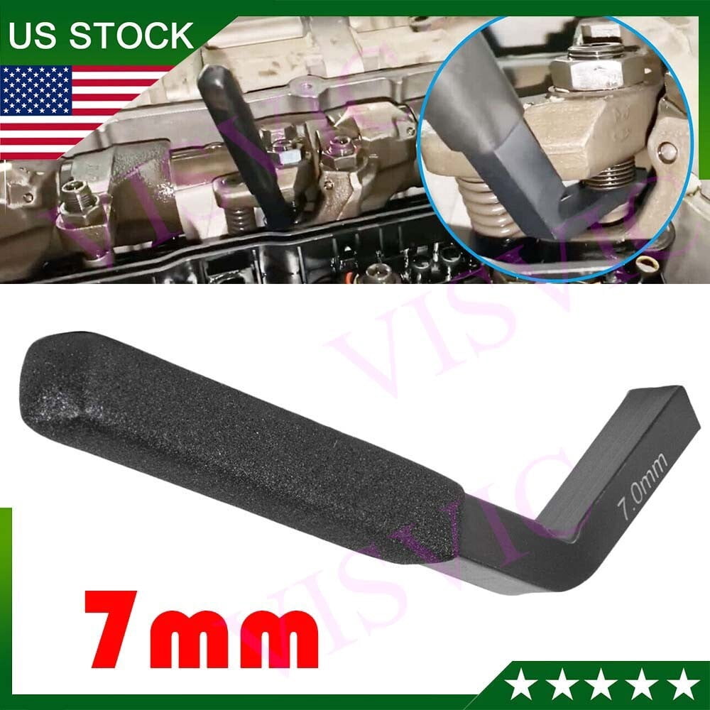 Jake Tool 7mm Engine Brake Adjustment Tool Jake Brake Feeler Gauge fits Cummins ...
