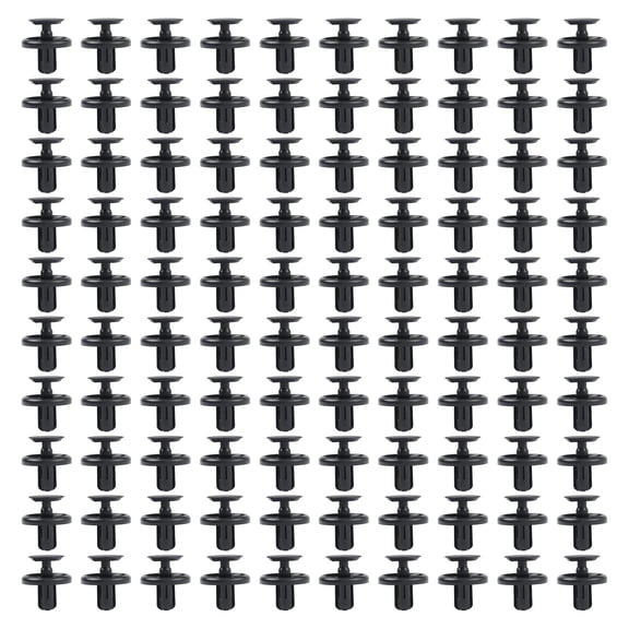 7mm Fender Push Clips - 100pcs Retainer Fastener - OEM 90467-10183/9046710183 - Toyota/Lexus - Interior/Exterior Trim Replacement