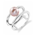 thumbnail image 1 of 7mm Pink Freshwater Cultured Pearl Ora Ring, 1 of 6