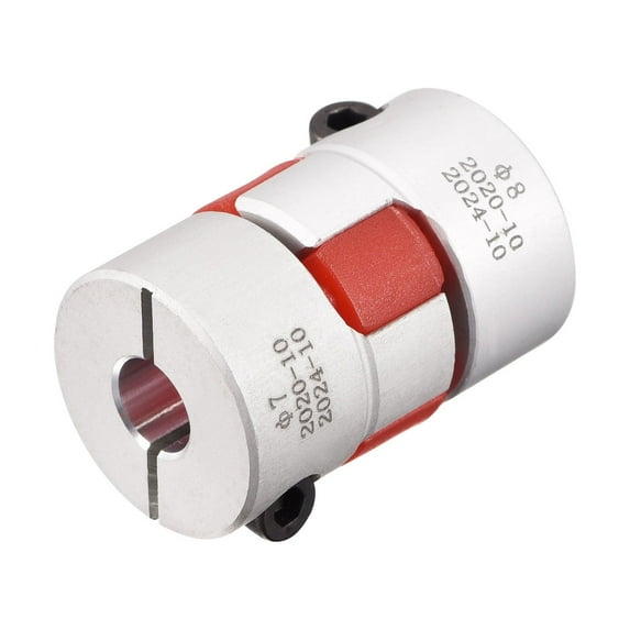 7mm to 8mm Bore L31xD20 Flexible Spider Coupler Shaft Joint for Servo Motor