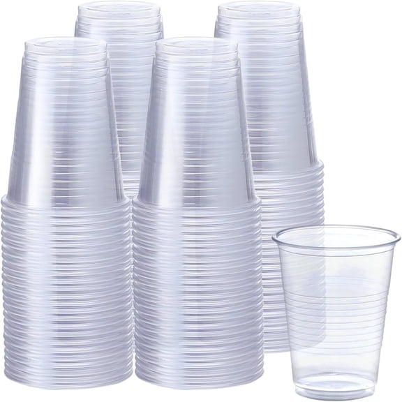 7oz Disposable light-weight Plastic Cups: 50CT
