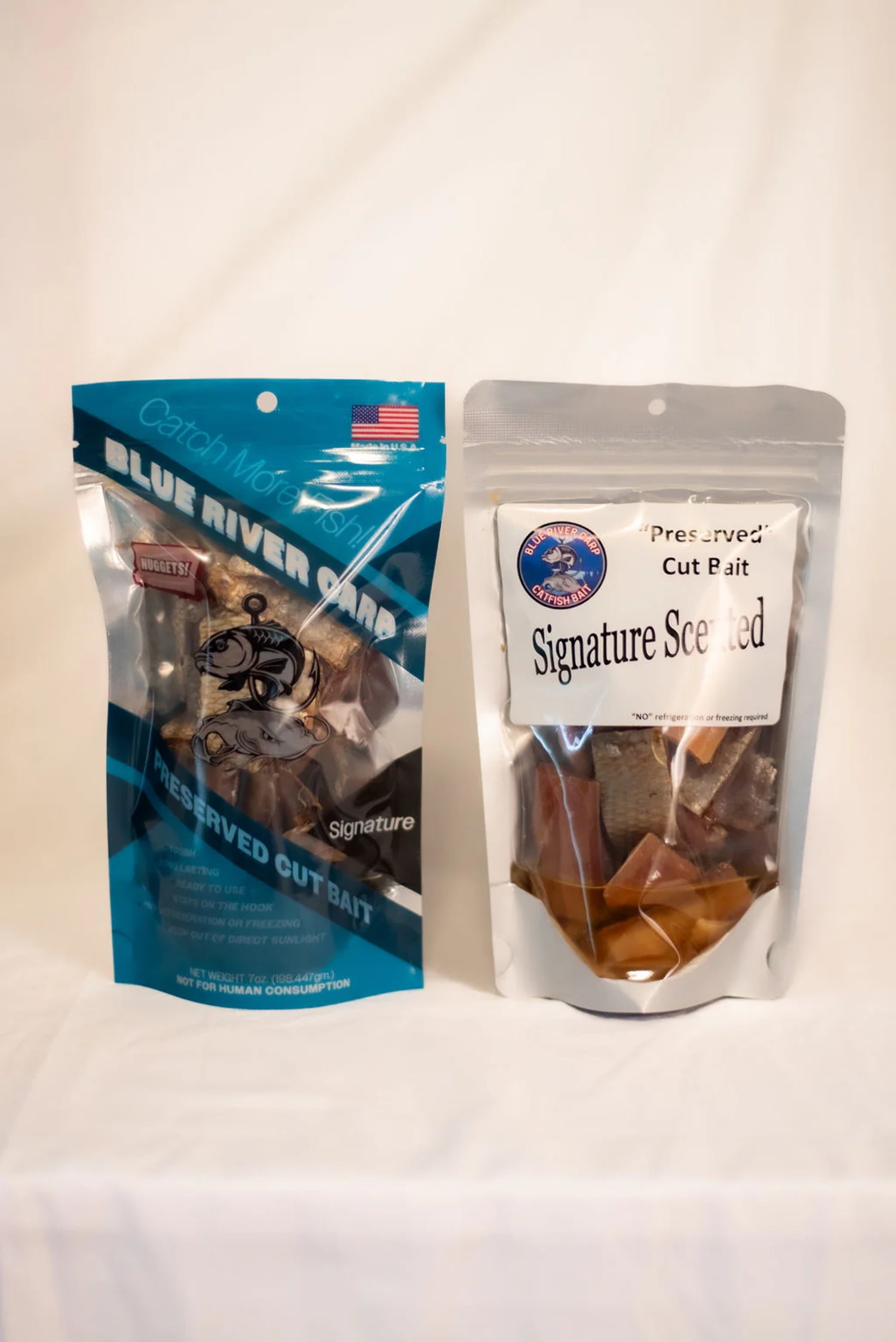 7oz package Signatute (Anise) Scented Nuggets for Catfish Bait