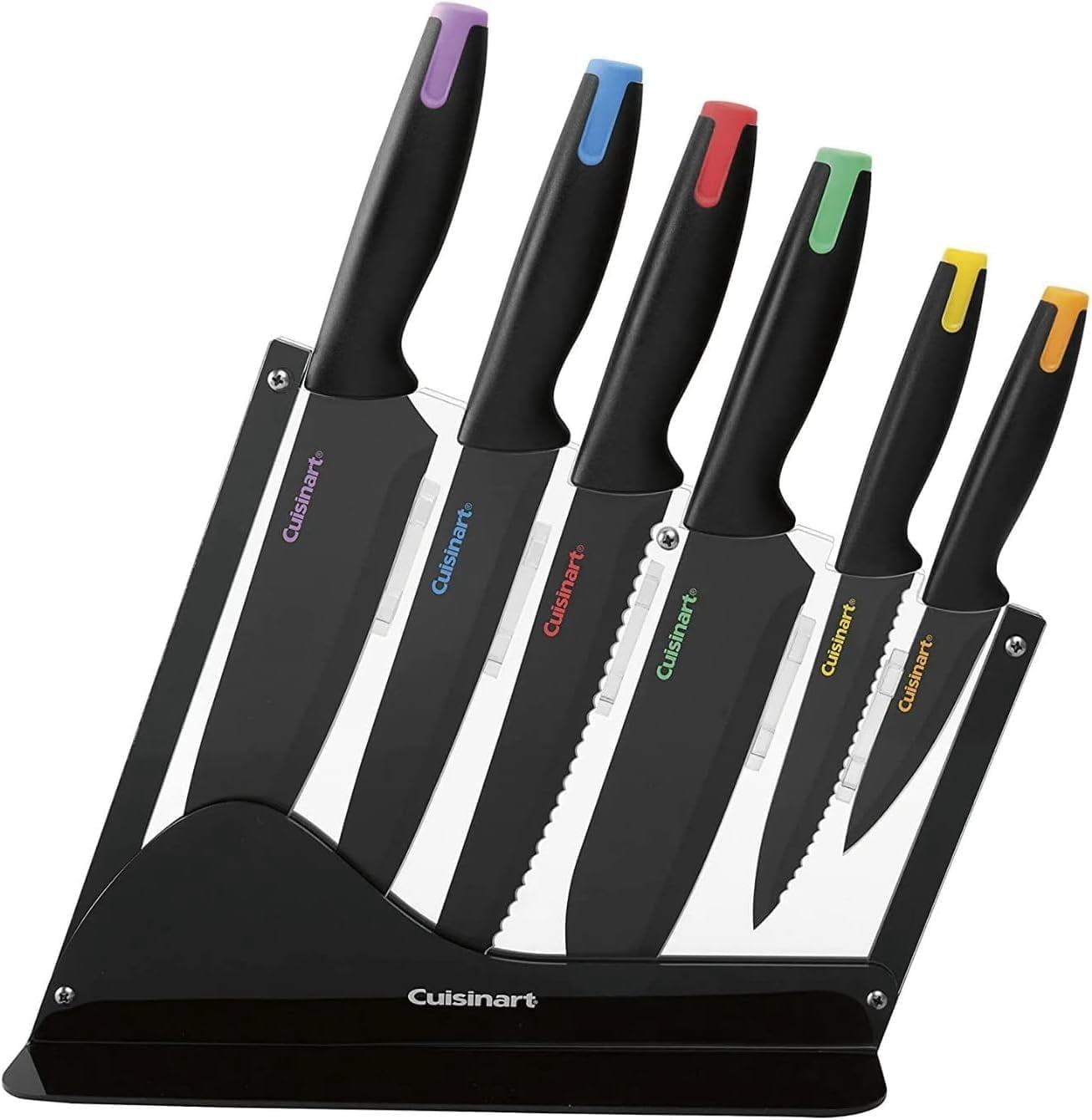 Cuisinart Advantage Nonstick Ceramic-Coated Knife Set, 7-Piece