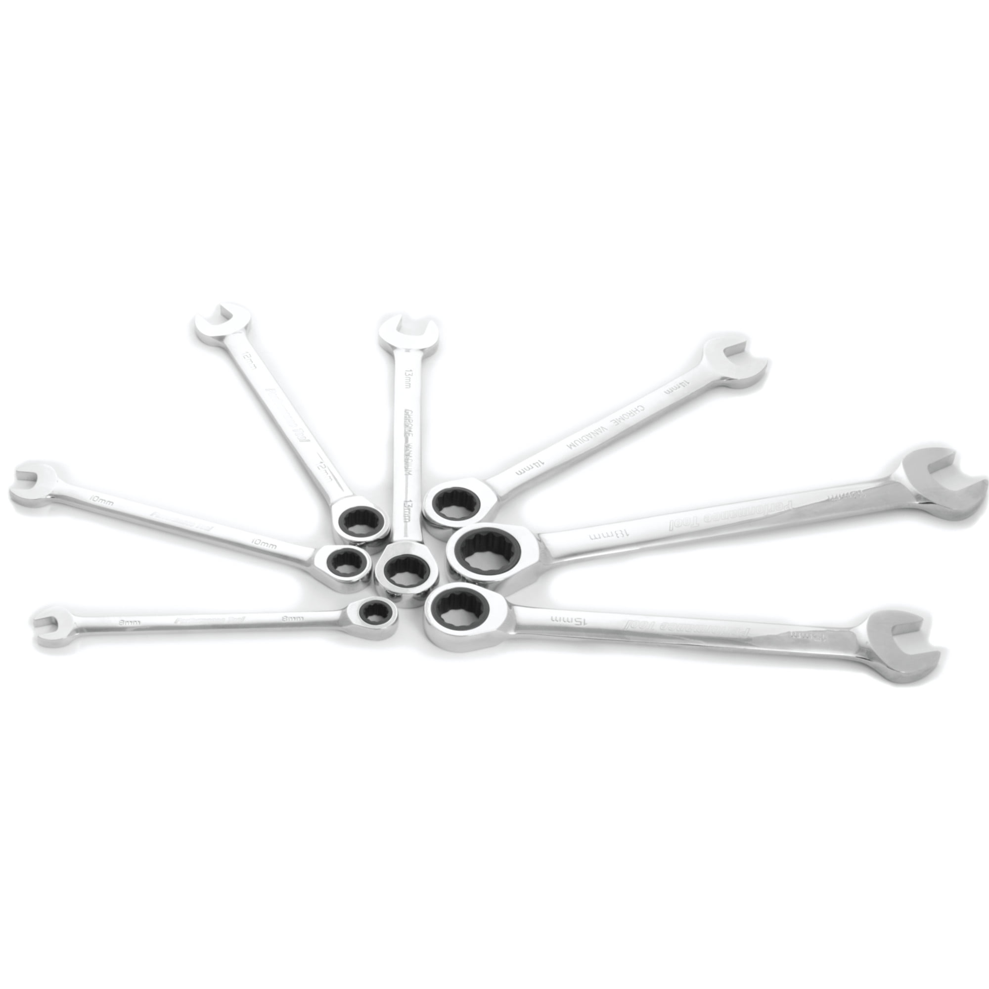 Performance Tool W30631 7 Piece MM Ratcheting Wrench Set - Walmart.com