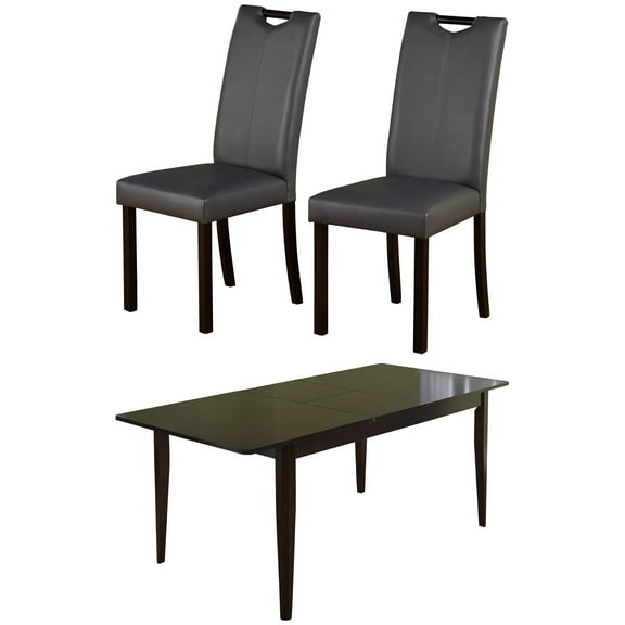 7pc Tilo Dining Set, Gray