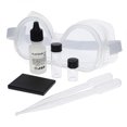 thumbnail image 1 of 7pc ToolTreaux Safety Platinum Acid Testing Kit with Safety Glasses Testing Stone Pipettes Glass Vials, 1 of 11