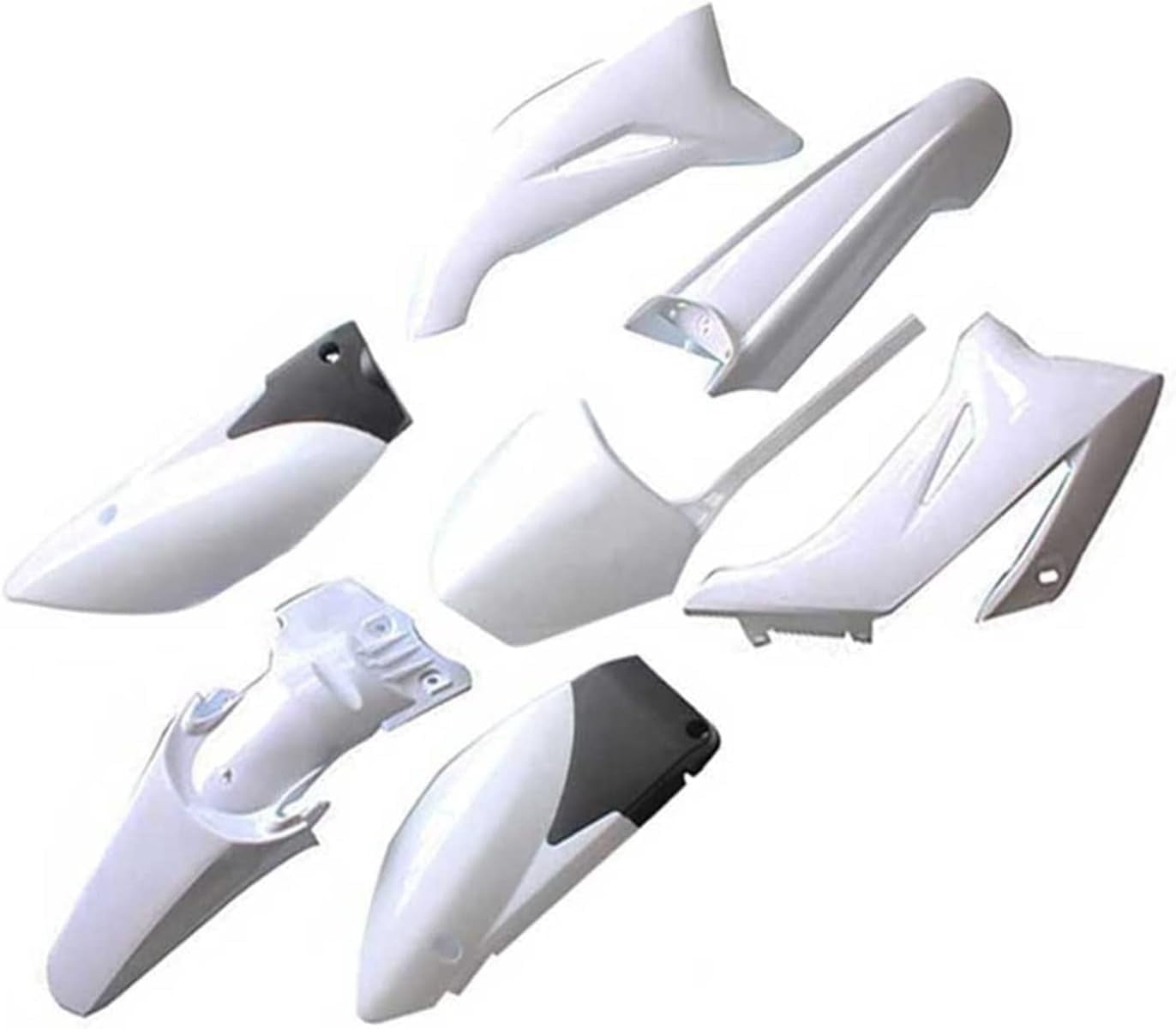 BLYGO Black Plastic Fairing & Fender Kit For TTR110 140cc 150cc Pit Dirt Bike – Front Bodywork