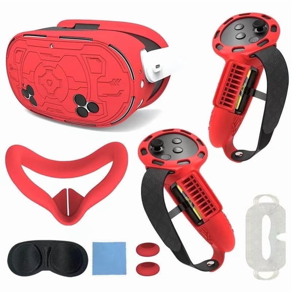 7pcs Accessories Set Soft VR Protective Cover for Meta Quest 3