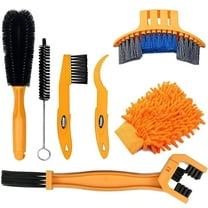 7pcs Bicycle Bike Cleaning Tools Set, Bike Clean Brush Kit Suitable for Mountain, Road, City, Hybrid, BMX and Folding Bike