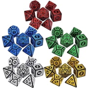 7pcs DND Dice Set, Polyhedral Dice, Table Game Dice Role-Playing RPG Dice