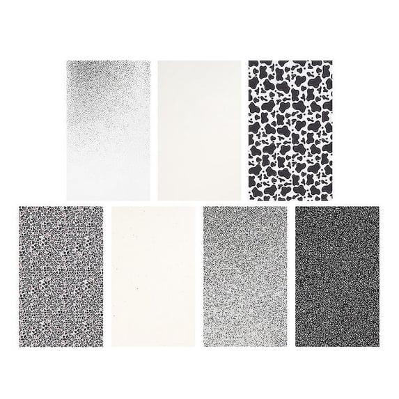 7pcs Diy Leather Sheet