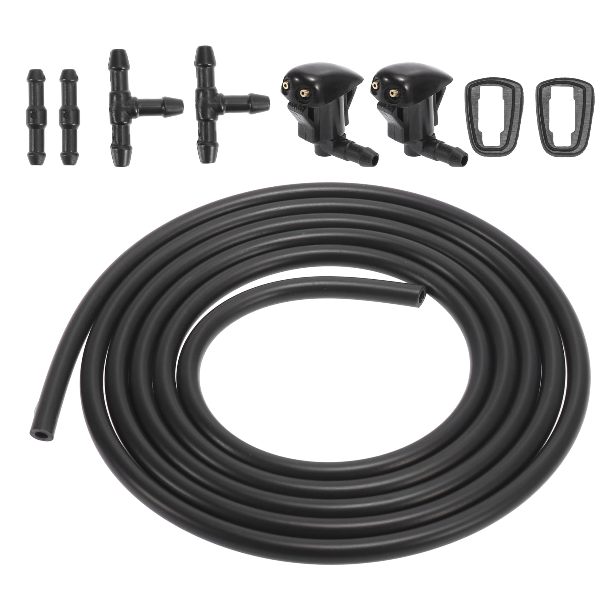 7pcs Front Windshield Washer Nozzles for Toyota Yaris 2 Meters